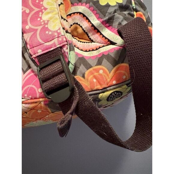 Vera Bradley Floral Multicolor Backpack Unisex Casual Adjustable Straps - Picture 8 of 14